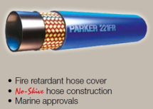 7/8inch ID Fire Resistant, Marine & Engine Fuel Hose