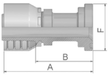 ISO 6162-1 Flange Straight ISO 6162-1 Flange Straight