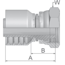 Female French Gas Swivel Straight (Ball Nose) Female French Gas Swivel Straight (Ball Nose)
