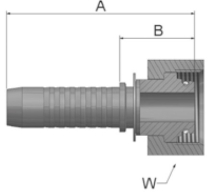 Female Metric 24° Swivel Heavy Straight Female Metric 24° Swivel Heavy Straight