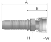 Female JIC 37° SAE 45° Dual Flare Swivel Straight Female JIC 37° SAE 45° Dual Flare Swivel Straight