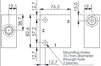 Aluminium Body 2A3 Cavity Aluminium Body 2A3 Cavity